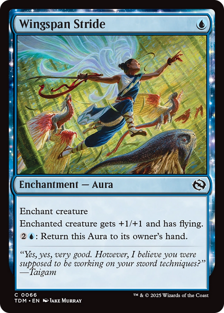 Wingspan Stride [Tarkir: Dragonstorm] | Exor Games New Glasgow