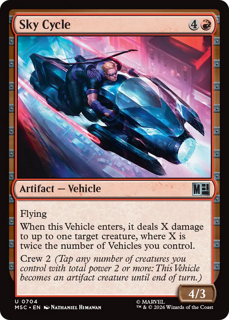 Sky Cycle [Marvel Super Heroes Commander] | Exor Games New Glasgow