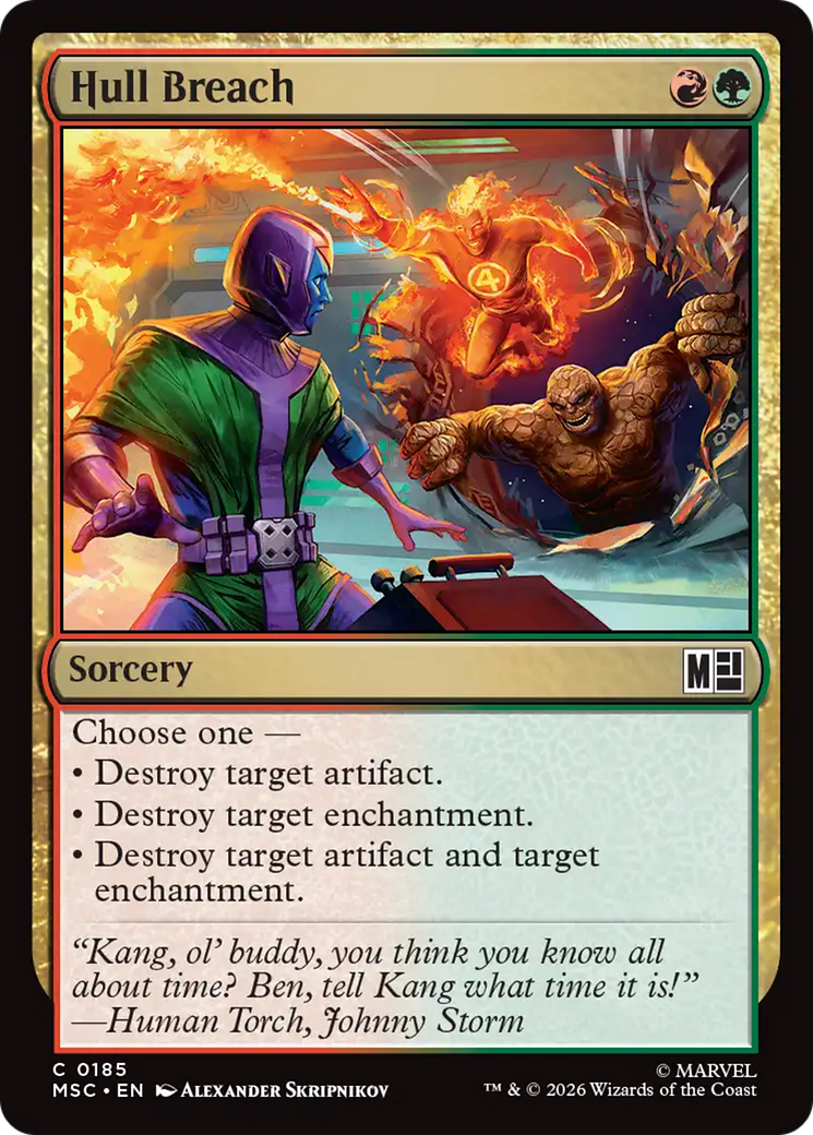 Hull Breach [Marvel Super Heroes Commander] | Exor Games New Glasgow