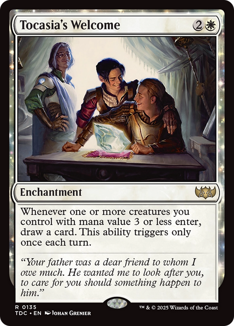 Tocasia's Welcome [Tarkir: Dragonstorm Commander] | Exor Games New Glasgow