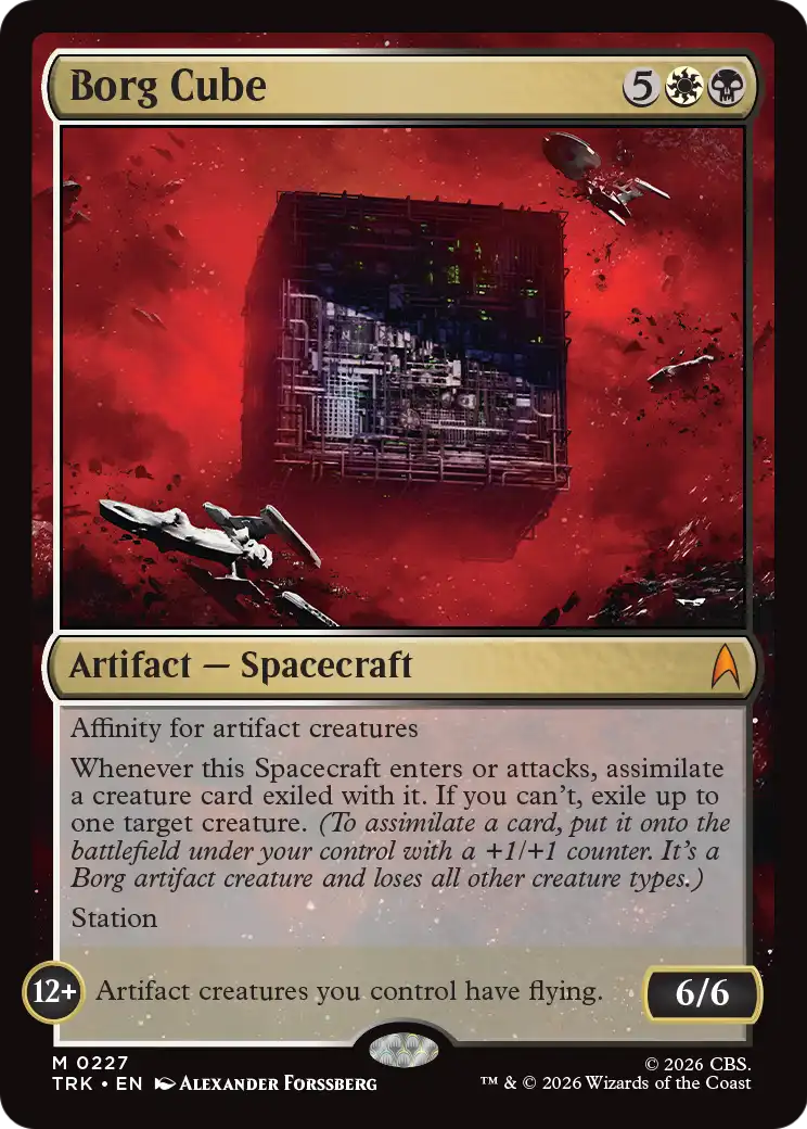 Borg Cube [Star Trek] | Exor Games New Glasgow