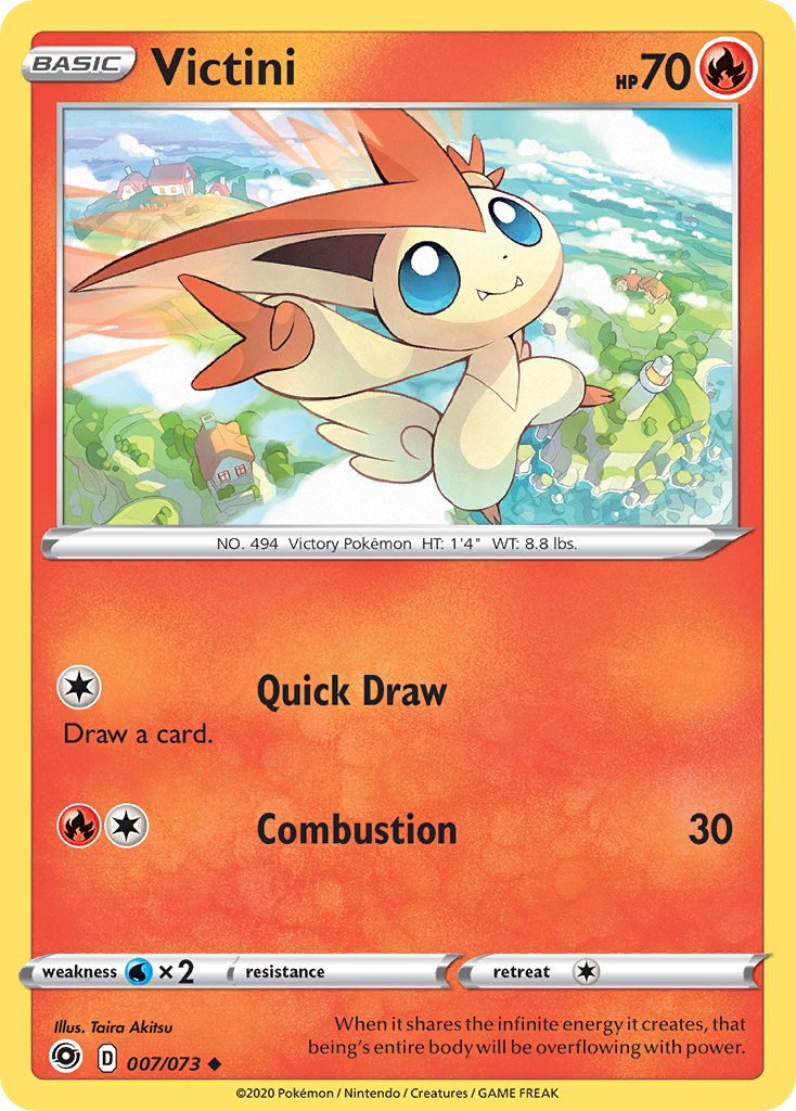 Victini (007/073) [Sword & Shield: Champion's Path] | Exor Games New Glasgow