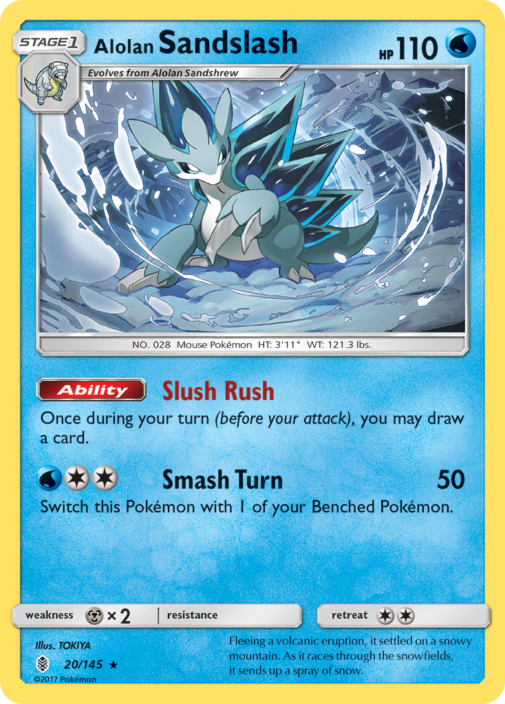 Alolan Sandslash (20/145) [Sun & Moon: Guardians Rising] | Exor Games New Glasgow