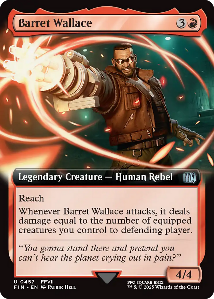 Barret Wallace (Extended Art) [FINAL FANTASY] | Exor Games New Glasgow