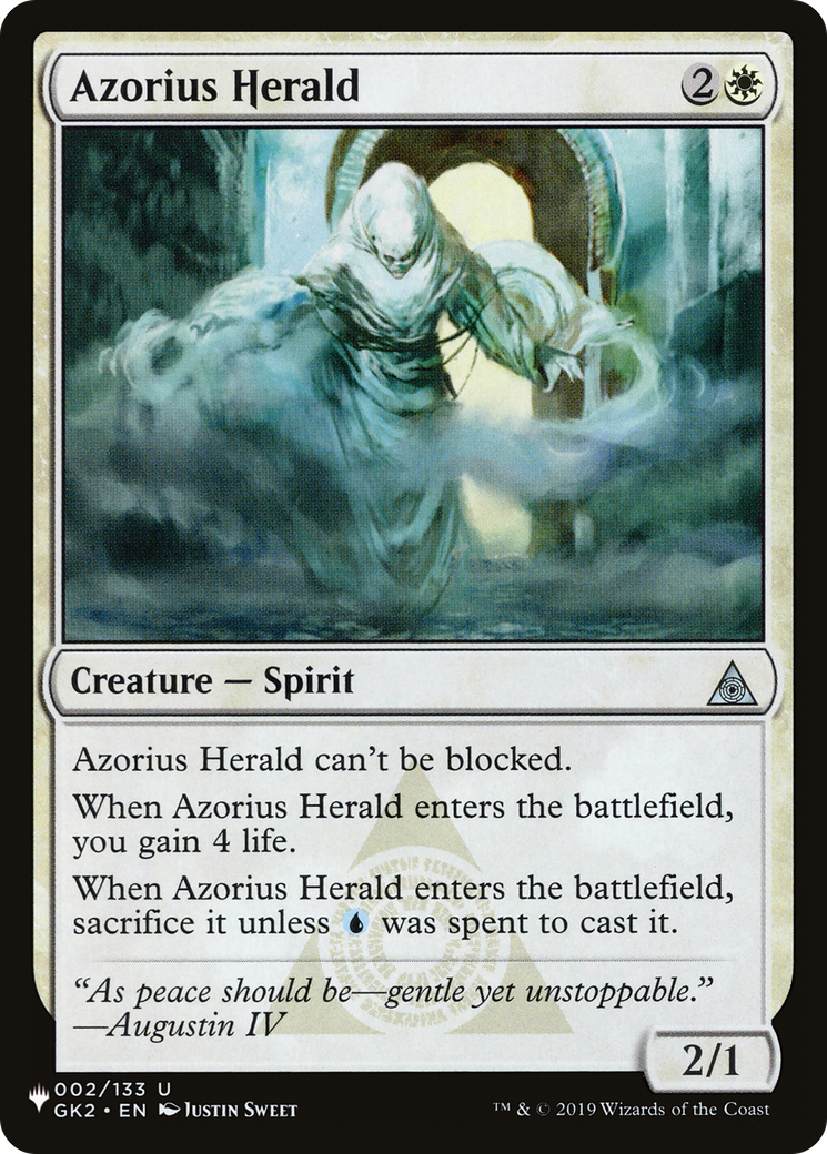 Azorius Herald [The List] | Exor Games New Glasgow