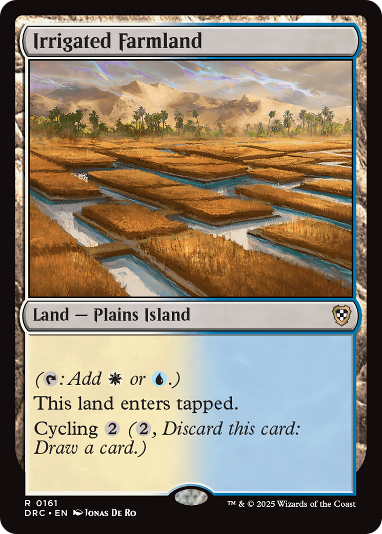 Irrigated Farmland [Aetherdrift Commander] | Exor Games New Glasgow