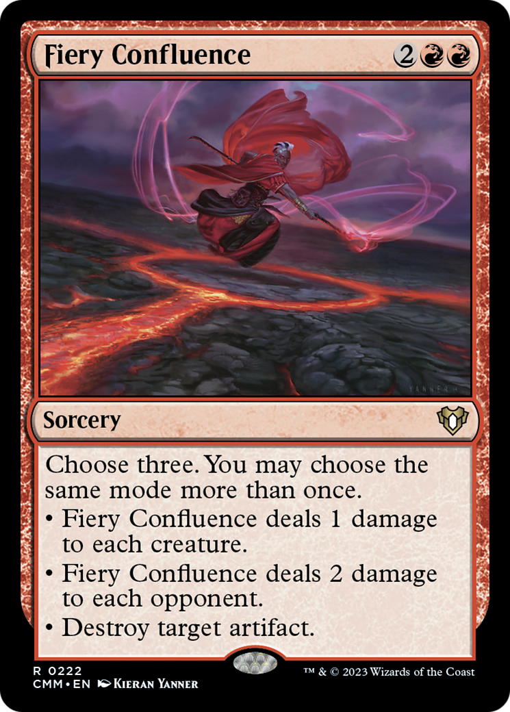 Fiery Confluence [Commander Masters] | Exor Games New Glasgow