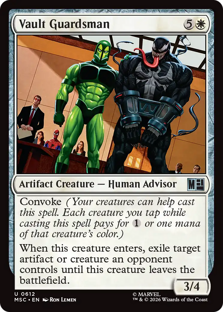 Vault Guardsman [Marvel Super Heroes Commander] | Exor Games New Glasgow