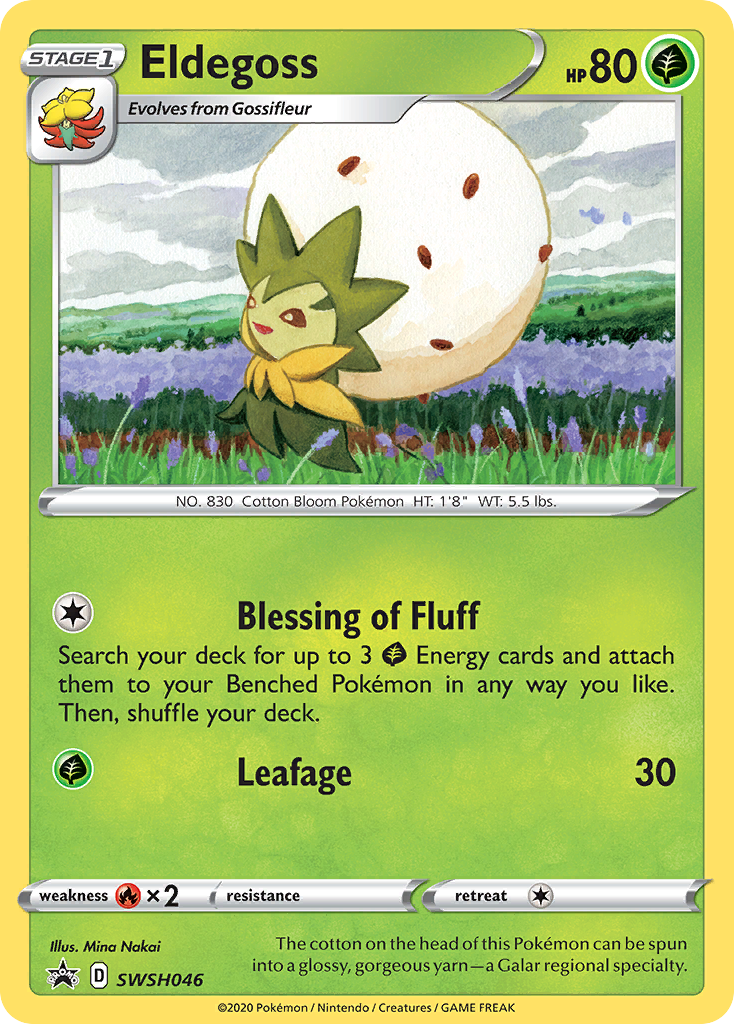 Eldegoss (SWSH046) [Sword & Shield: Black Star Promos] | Exor Games New Glasgow
