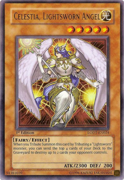 Celestia, Lightsworn Angel [LODT-EN024] Ultra Rare | Exor Games New Glasgow