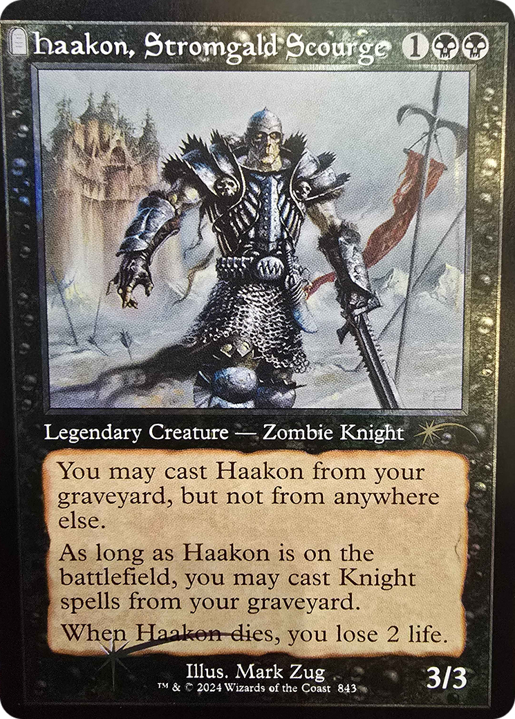 Haakon, Stromgald Scourge (Retro Frame) [Secret Lair Drop Series] | Exor Games New Glasgow