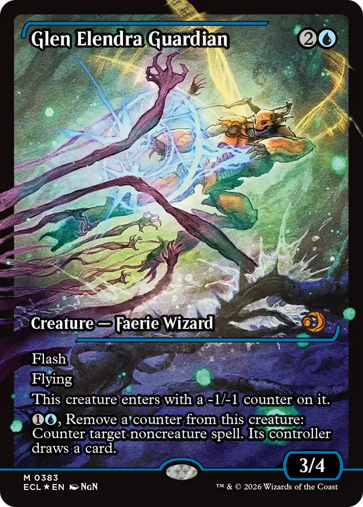 Glen Elendra Guardian (0383) (Showcase) [Lorwyn Eclipsed] | Exor Games New Glasgow