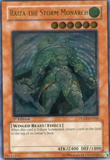 Raiza the Storm Monarch [FOTB-EN026] Ultimate Rare | Exor Games New Glasgow