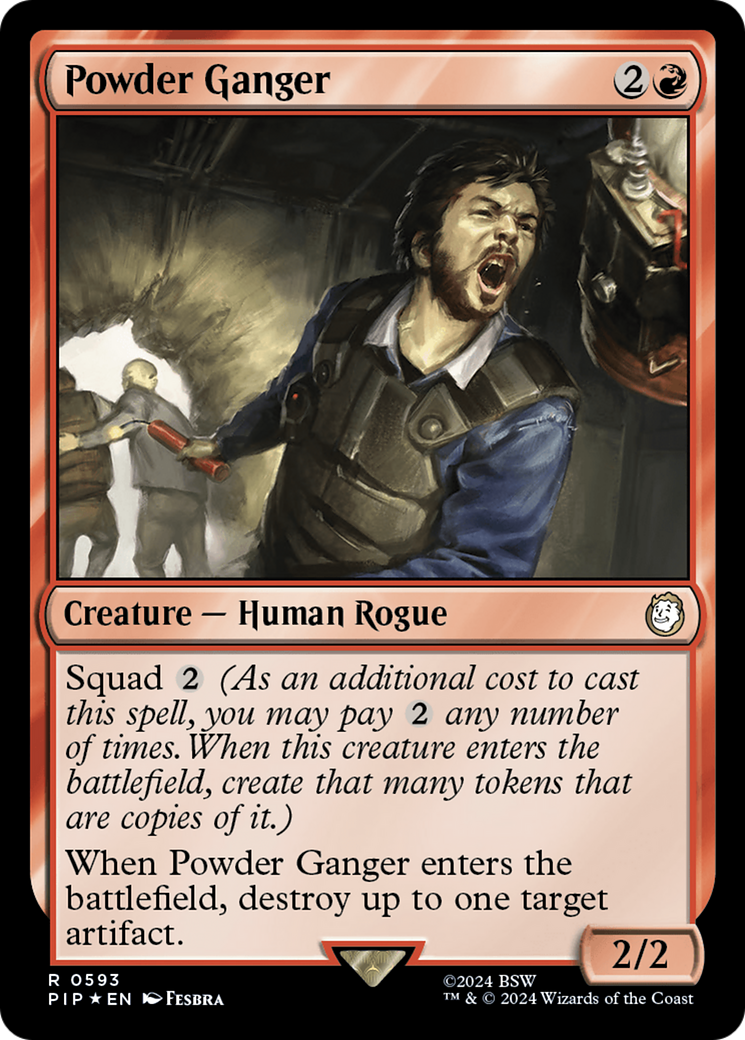 Powder Ganger (Surge Foil) [Fallout] | Exor Games New Glasgow