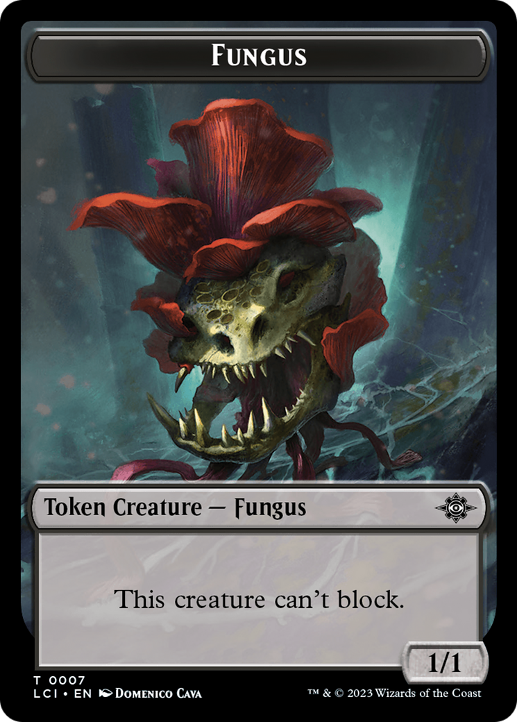 Copy // Fungus Double-Sided Token [The Lost Caverns of Ixalan Tokens] | Exor Games New Glasgow