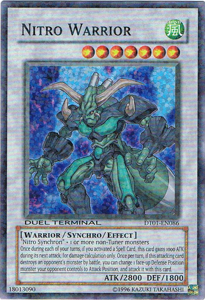 Nitro Warrior [DT01-EN086] Super Rare | Exor Games New Glasgow