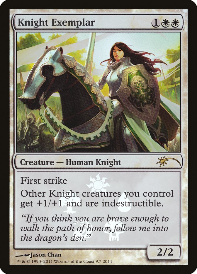 Knight Exemplar [Resale Promos] | Exor Games New Glasgow