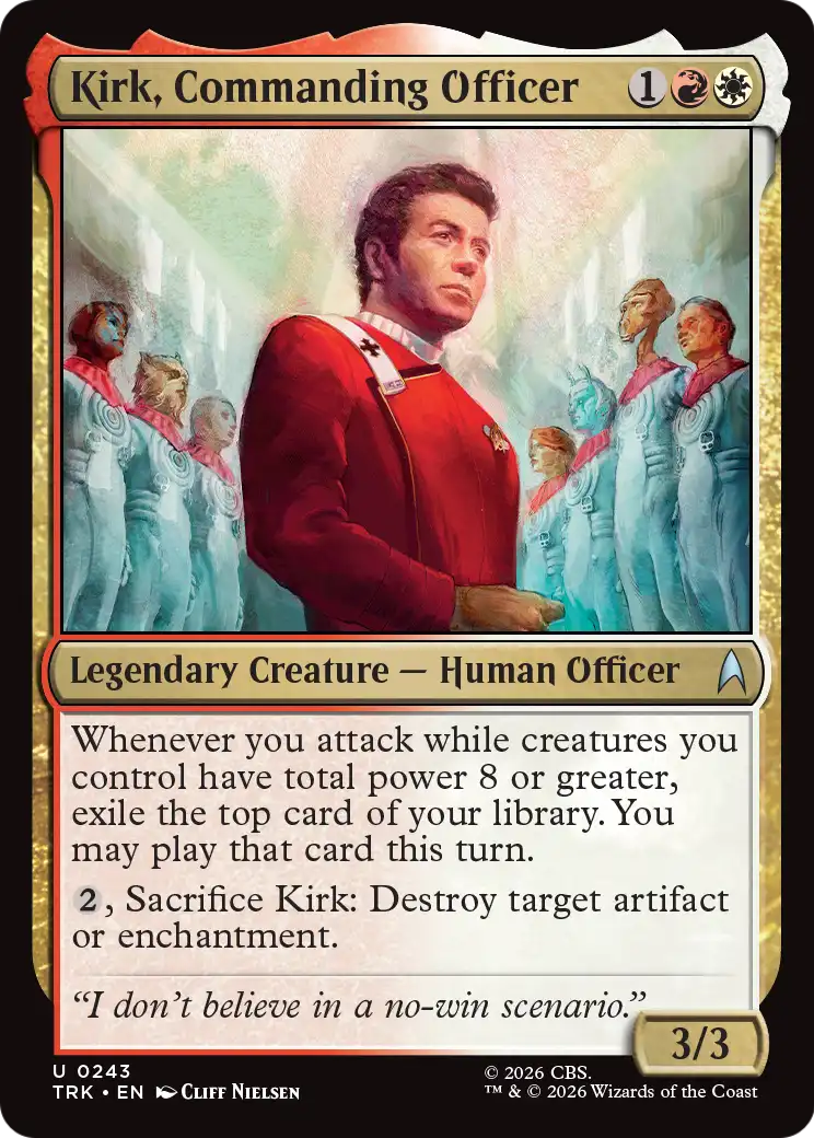 Kirk, Commanding Officer [Star Trek] | Exor Games New Glasgow