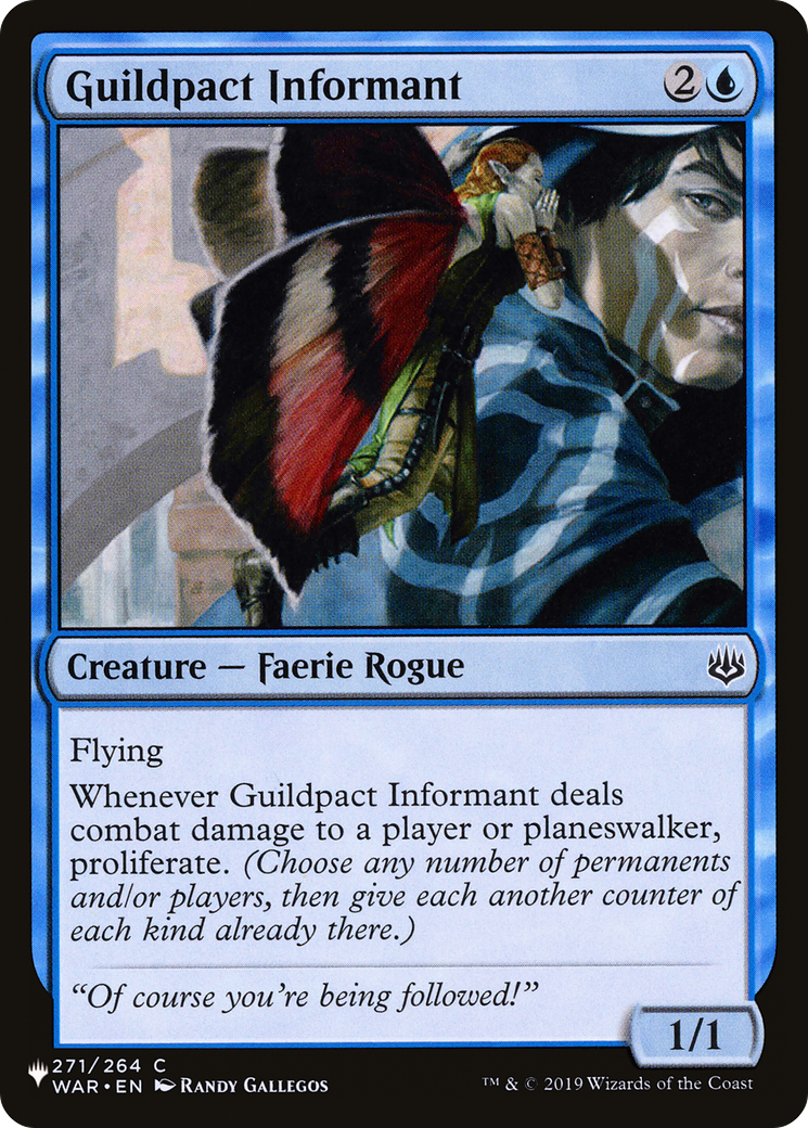 Guildpact Informant [The List Reprints] | Exor Games New Glasgow