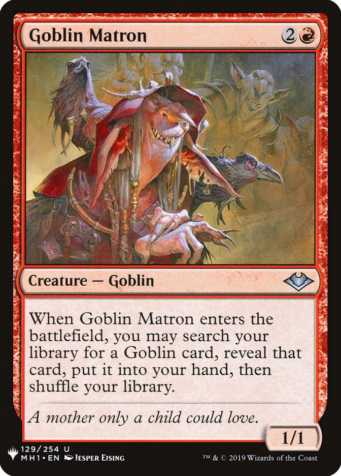 Goblin Matron [Mystery Booster] | Exor Games New Glasgow