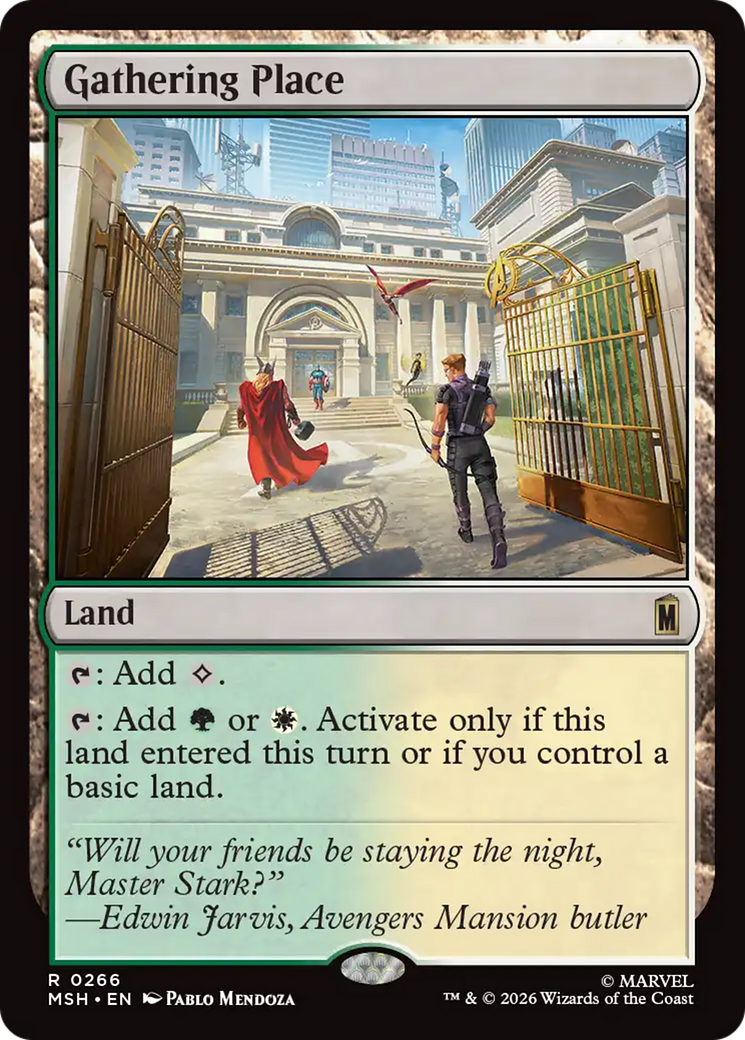 Gathering Place [Marvel Super Heroes] | Exor Games New Glasgow