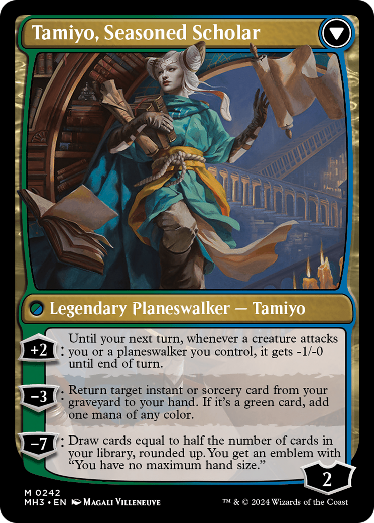 Tamiyo, Inquisitive Student // Tamiyo, Seasoned Scholar [Modern Horizons 3] | Exor Games New Glasgow