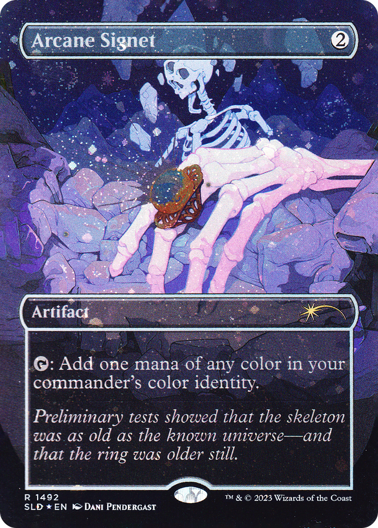 Arcane Signet (1492) (Galaxy Foil) [Secret Lair Drop Series] | Exor Games New Glasgow