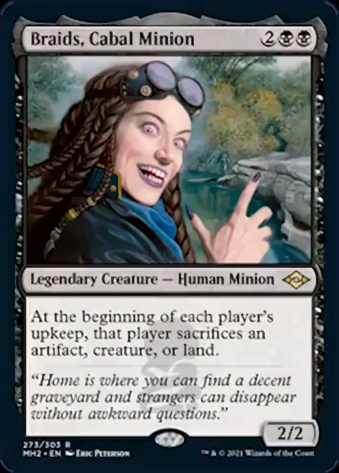 Braids, Cabal Minion (Foil Etched) [Modern Horizons 2] | Exor Games New Glasgow