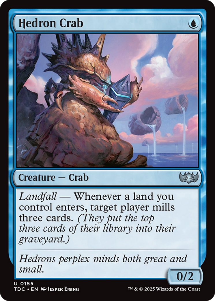 Hedron Crab [Tarkir: Dragonstorm Commander] | Exor Games New Glasgow