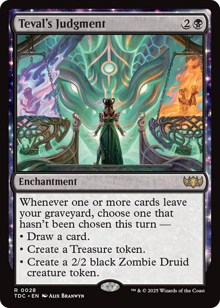Teval's Judgment [Tarkir: Dragonstorm Commander] | Exor Games New Glasgow