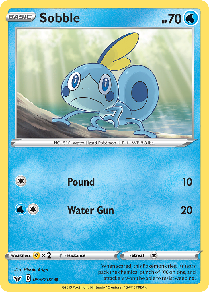 Sobble (055/202) [Sword & Shield: Base Set] | Exor Games New Glasgow