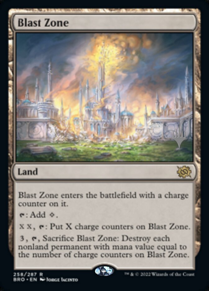 Blast Zone (Promo Pack) [The Brothers' War Promos] | Exor Games New Glasgow