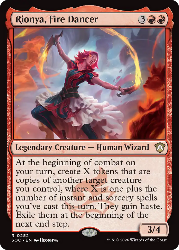 Rionya, Fire Dancer [Secrets of Strixhaven Commander] | Exor Games New Glasgow