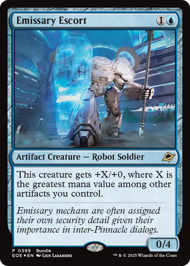 Emissary Escort [Edge of Eternities Promo Pack] | Exor Games New Glasgow