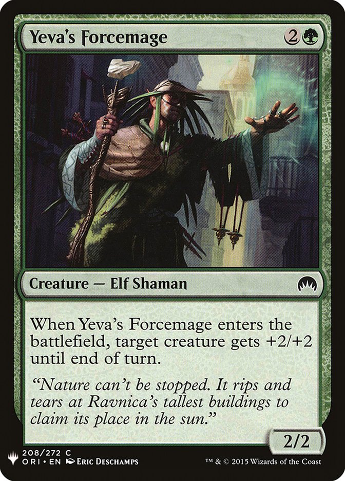 Yeva's Forcemage [Mystery Booster] | Exor Games New Glasgow