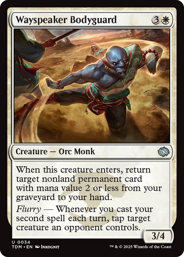 Wayspeaker Bodyguard [Tarkir: Dragonstorm] | Exor Games New Glasgow