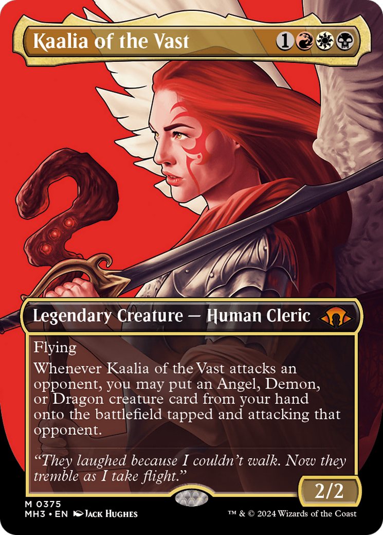 Kaalia of the Vast (Borderless) (0375) [Modern Horizons 3] | Exor Games New Glasgow