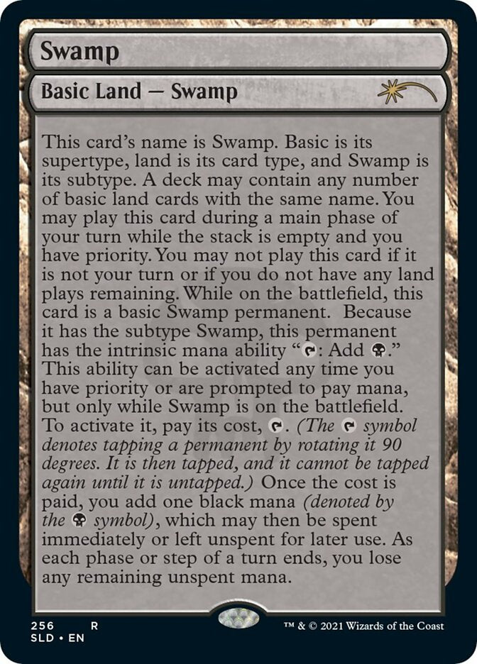 Swamp (256) [Secret Lair Drop Series] | Exor Games New Glasgow