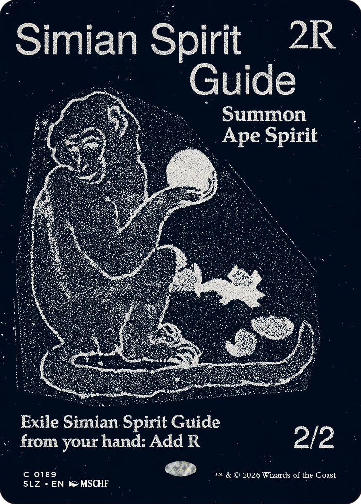 Simian Spirit Guide (0189) [Secret Lair x MSCHF: The Zeta Set] | Exor Games New Glasgow