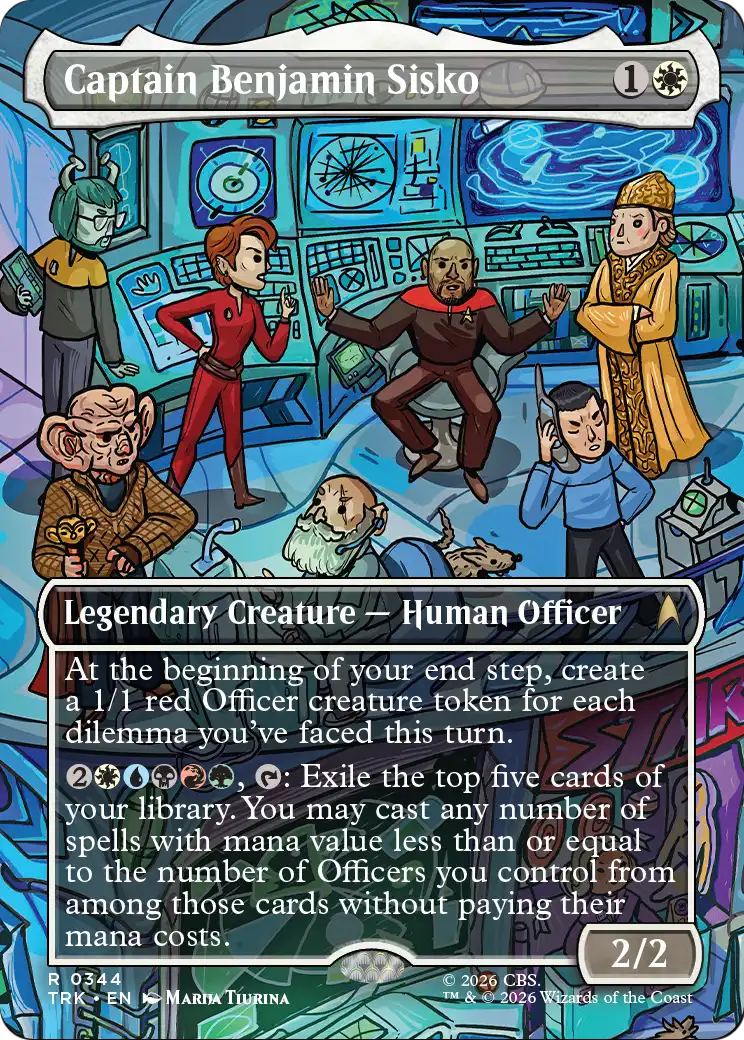 Captain Benjamin Sisko (Borderless) [Star Trek] | Exor Games New Glasgow