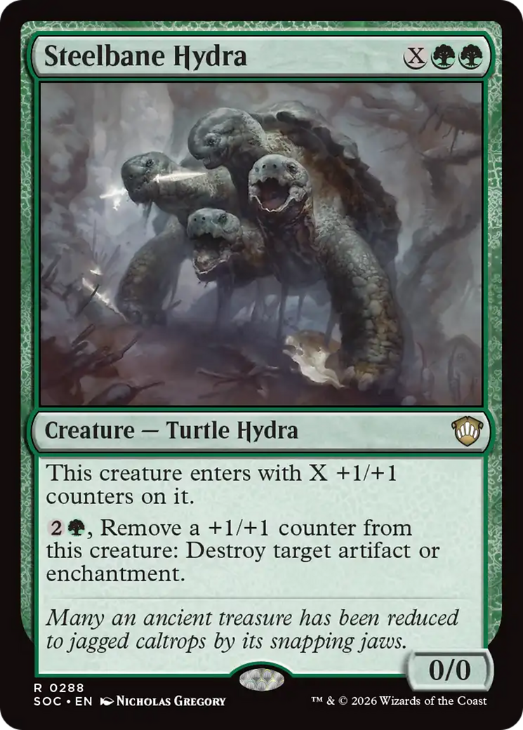 Steelbane Hydra [Secrets of Strixhaven Commander] | Exor Games New Glasgow