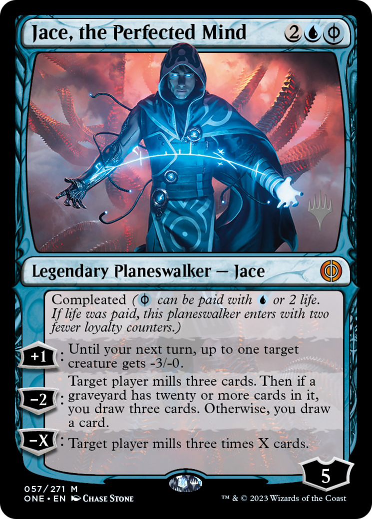 Jace, the Perfected Mind (Promo Pack) [Phyrexia: All Will Be One Promos] | Exor Games New Glasgow