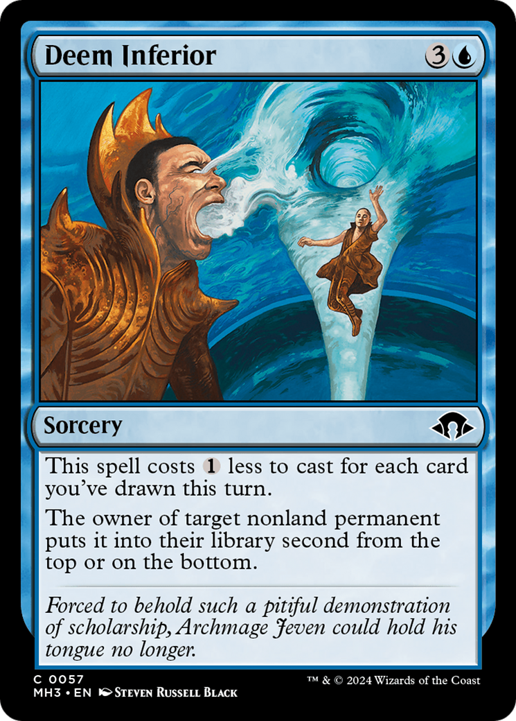 Deem Inferior [Modern Horizons 3] | Exor Games New Glasgow