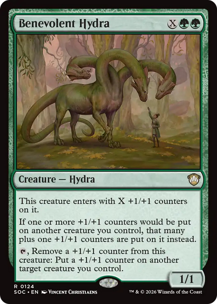 Benevolent Hydra [Secrets of Strixhaven Commander] | Exor Games New Glasgow
