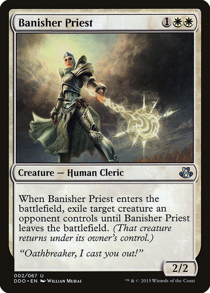 Banisher Priest [Duel Decks: Elspeth vs. Kiora] | Exor Games New Glasgow