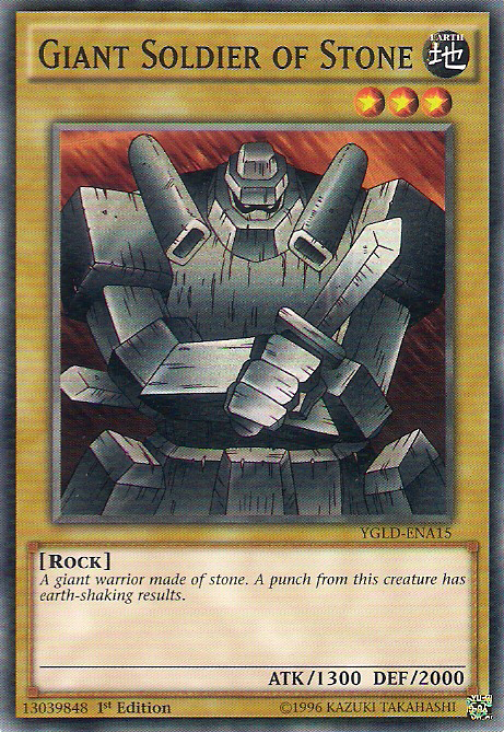 Giant Soldier of Stone [YGLD-ENA15] Common | Exor Games New Glasgow