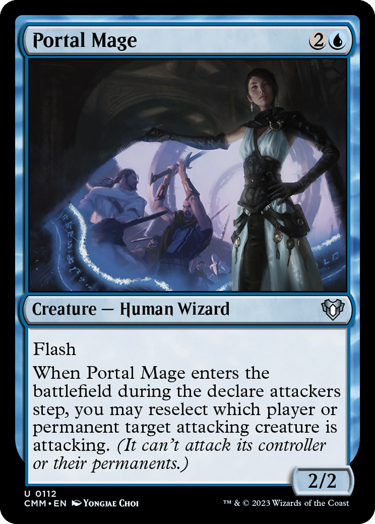 Portal Mage [Commander Masters] | Exor Games New Glasgow