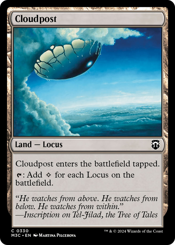 Cloudpost (Ripple Foil) [Modern Horizons 3 Commander] | Exor Games New Glasgow