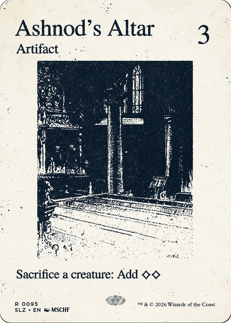 Ashnod's Altar (0095) [Secret Lair x MSCHF: The Zeta Set] | Exor Games New Glasgow