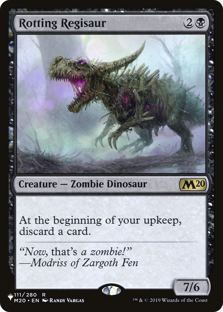 Rotting Regisaur [The List] | Exor Games New Glasgow